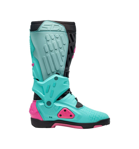 BOTTES CROSS SIDI CROSSAIR MINT/NOIR/ROSE