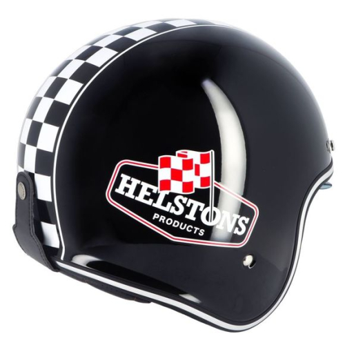 Casque Jet Helstons Flag - Noir