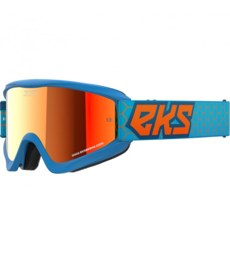 Masque EKS FLAT OUT Bleu / Orange