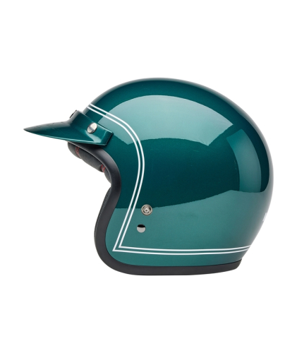 Casque BELL Custom 500 - Steve McQueen Riverside Metallic Green