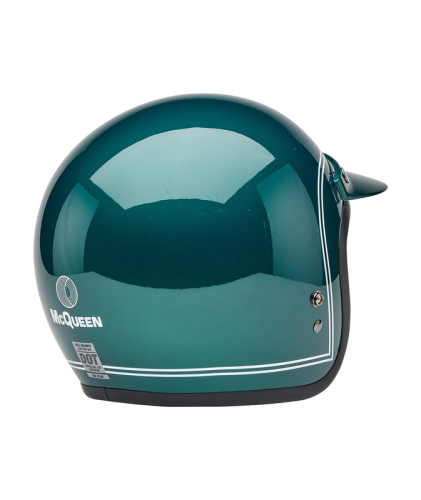 Casque BELL Custom 500 - Steve McQueen Riverside Metallic Green