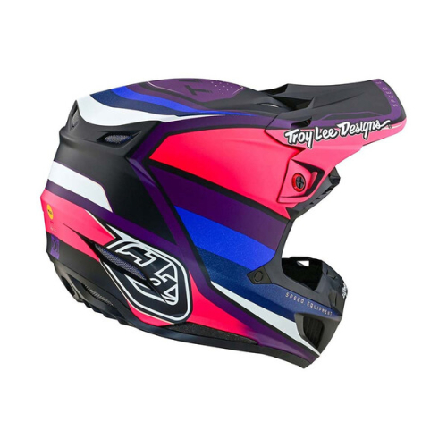 Casque Troy Lee Designs SE5 Composite Reverb - Noir/Violet/Rose