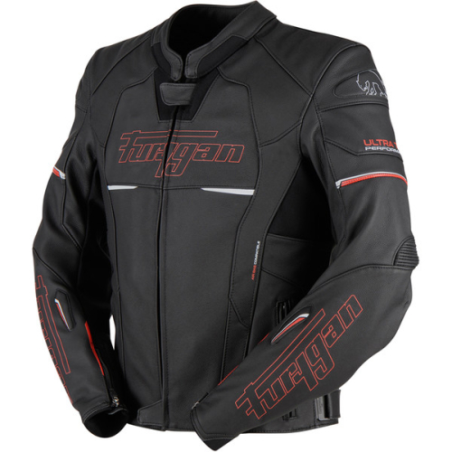 Blouson Furygan Nitros Cuir noir/ rouge MP