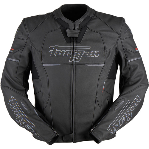 Blouson Furygan Nitros Cuir noir blanc MP