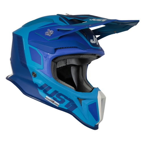 Casque JUST1 J18+MIPS PULSAR Bleu (MATT)