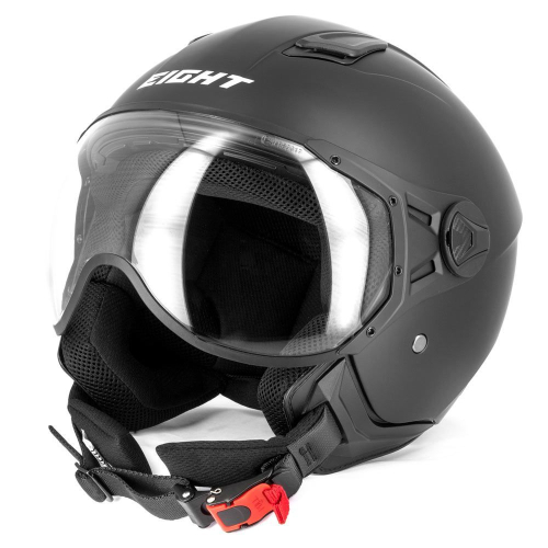 Casque EIGHT LEOV S779 Noir Mat MP