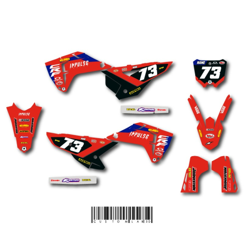 Kit déco HONDA 250 CRF 2025 FIRST