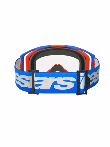 Masque Alpinestars Vision 8 Wordmark Bleu/orange ecran clair