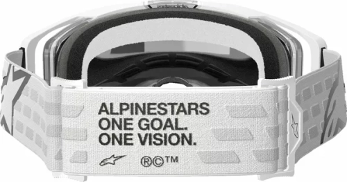 Masque Alpinestars Vision 8 Corp Blanc/miroir