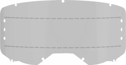 Verre pour masques avec système roll-off Alpinestars Vision 8/Vision 5/Vision 3 fume