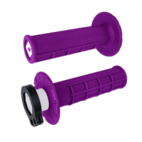 Revêtements ODI Emig V2 Lock-On Semi-gaufrée Violet