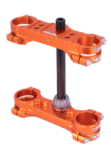 Té de fourche XTRIG ROCS Tech Offset 22 mm - orange KTM SX50