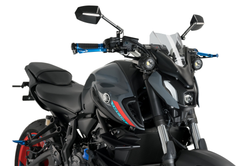 Bulle Puig YAMAHA MT-07 2024 Fumé claire 320 x 235 mm