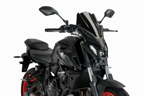 Bulle Puig YAMAHA MT-07 2024 Noir 445 x 310 mm