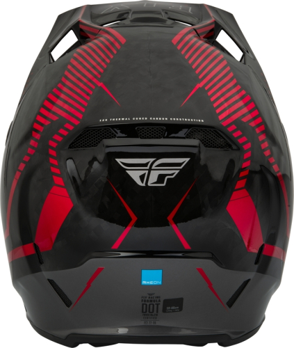 Casque FLY RACING Formula Carbon Tracer - Red/Black