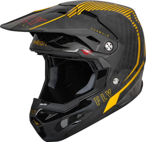 Casque FLY RACING Formula Carbon Tracer - Gold/Black XL