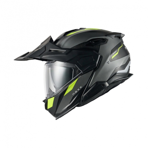 Casque Nexx X.WED3 X.LIFECOUNTRY TERRA NOIR NEON