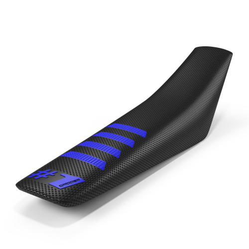 Housse de selle Onegripper RIBBED - Noir / Bleu